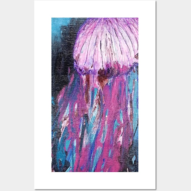 Abstract Jelly Fish Wall Art by AJDesignsstuff